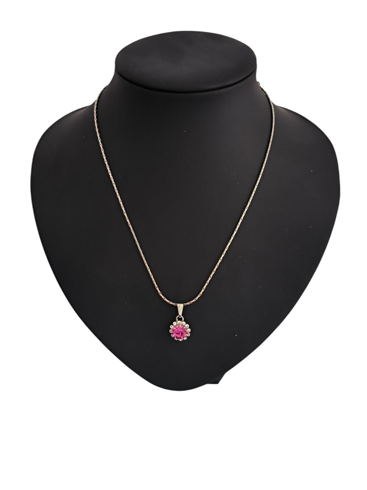 Collana Versari Iniziale Lettera A Zirconi Rosata - Oroshop - Foto 6