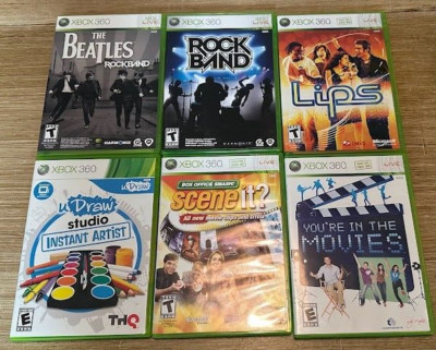 Xbox 360 game bundle, lot of six games complete in box with