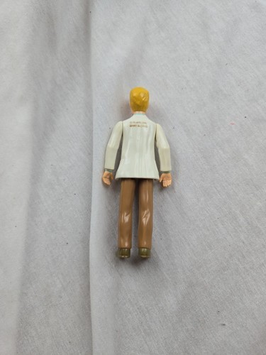 PLAYSKOOL Dollhouse 6" PHYSICIAN DOCTOR MAN DAD People Doll Poseable 1994 Rare! - Picture 2 of 2