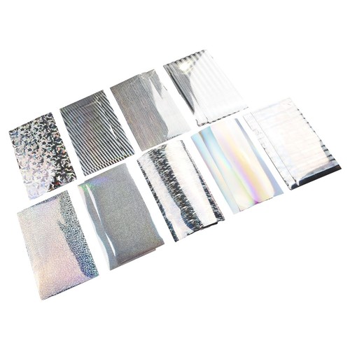 Fischhaut, holographisch, 18 Stck. Jig und Köder Aufkleber, Angeln, 20 cm x 10 - 第 13/24 張圖片