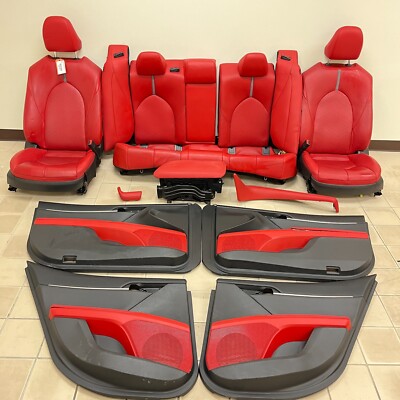 2021-2023 Toyota Camry XSE Seat w/ Door Panel Complete Set