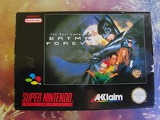 Thumbnail of ebay&reg; auction 178043491724 | SNES - Batman Forever - Modul / Anleitung / Ovp -Super Nintendo - komplett