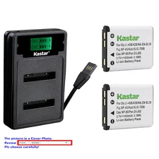 Kastar Battery LZD2 USB Charger for Medion Life P43001 Polaroid T730 T831 T833