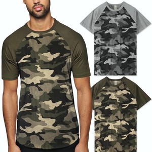 camo raglan tee