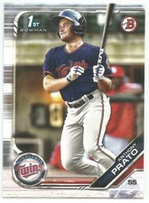 Anthony Prato Minnesota Twins 2019 Bowman Draft 1st Bowman Card