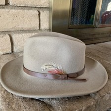 Vintage Dorfman Pacific Mountain Man Wool Felt Hat Size M