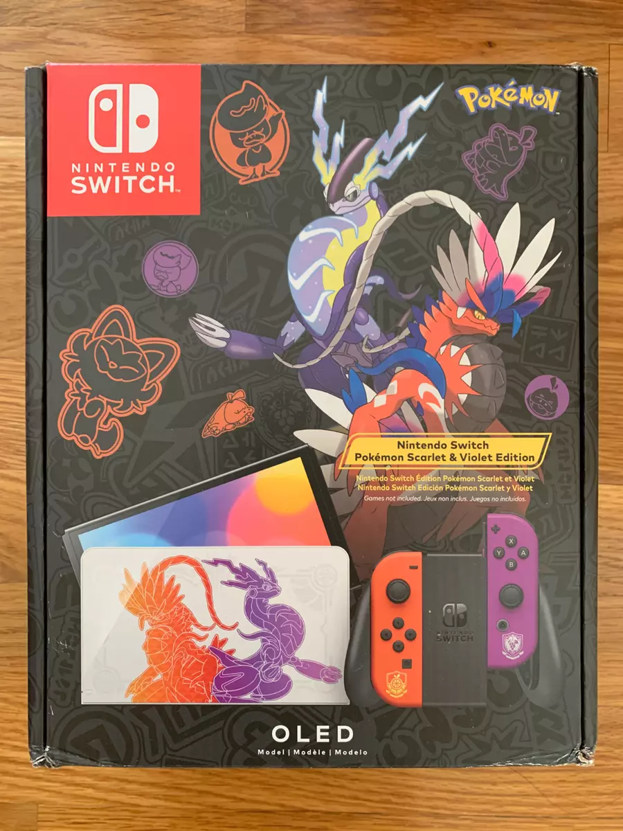 Nintendo Switch - OLED Model: Pokemon Scarlet and Violet 45496597399 | eBay