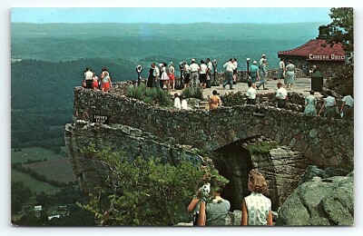 1950s LOOKOUT MOUNTAIN GA TN ROCK CITY GARDENS LOVERS LEAP POSTCARD P3792