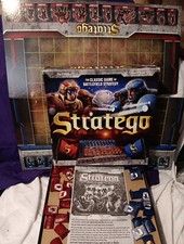 Stratego Classic Board Game COMPLETE Patch Products 2013 Strategy War Excellent