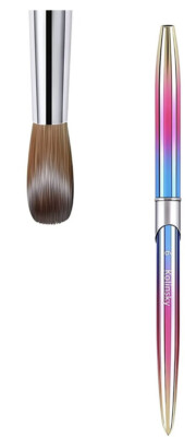100 Kolinsky Pincel Para Acrilico Mia Secret Premier Nail Brushes