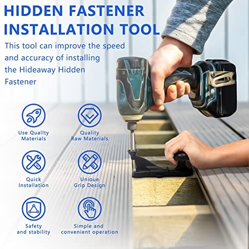 Hideaway Hidden Fastener Installation Tool Compatible With Trex Hidden ...