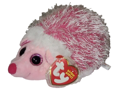 NMT* Ty Beanie Baby MRS. PRICKLY Pink Hedgehog 6