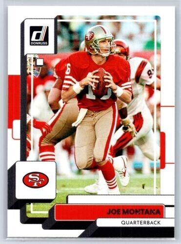 2022 Panini Donruss #23 Joe Montana San Francisco 49ers 2022 Panini Donruss #23 Joe Montana San Francisco 49ers
