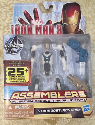 Marvel Iron Man 3 Assemblers Interchangeable Armor System.Various