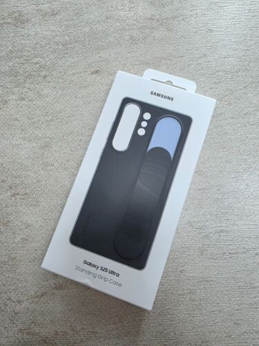Samsung S25 Ultra Standing Grip Case - Black - Genuine - NEW - BOXED
