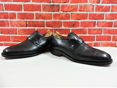 Trickers Herren Schuhe Schwarz Penny Mokassins Slipper UK 7.5 US 8.5 Eu 41.5