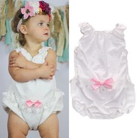 Newborn Baby Girl Flower Clothes Cotton Romper Jumpsuit Bodysuit Sunsuit Outfits Newborn Baby Girl Flower Clothes Cotton Romper Jumpsuit Bodysuit Sunsuit Outfits