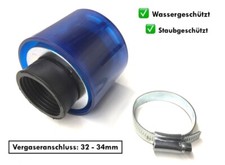 32mm Sport Luftfilter Rund für Zündapp C CS CX GTS ZA ZB ZD ZE ZL ZR Vergaser