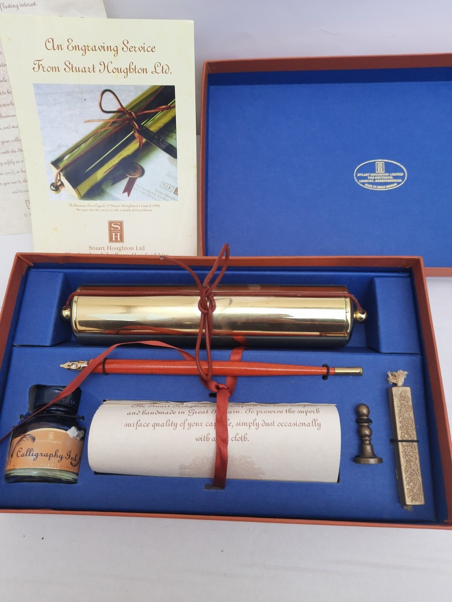 古道具 時代転写 ペン皿セット 古川紙工 大人の小さな書道セット陶磁器硯 七宝 – 文化堂