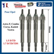 Bougies de préchauffage Opel CORSA