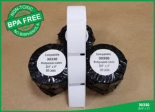 8 Rolls Address Postage Dymo Compatible Return 30330 White 500 Labels per Roll