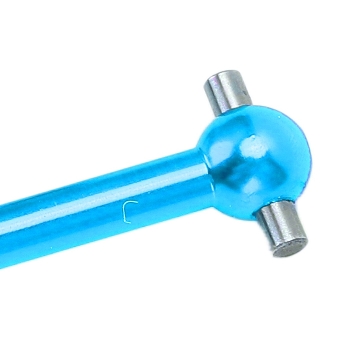 4-Piece Metal CVD Drive Shaft Set For TT02 1/10 RC Car – Aluminum Alloy Upgrade Parts (Blue, 70mm) - View #9