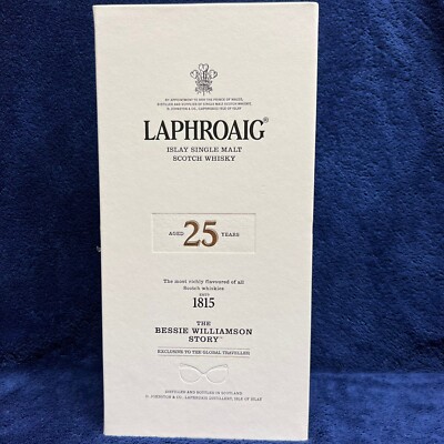 Laphroaig 25 Jahre  The Bessie Williamson Story  43% Vol. 0,7 Liter