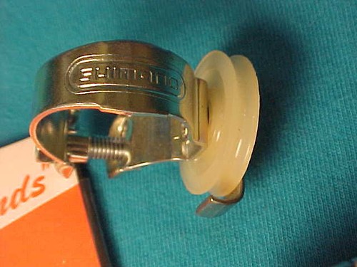Vintage Shimano 3 Speed Bicycle Twist Shifter, Cable, Pulley nos - Picture 2 of 12