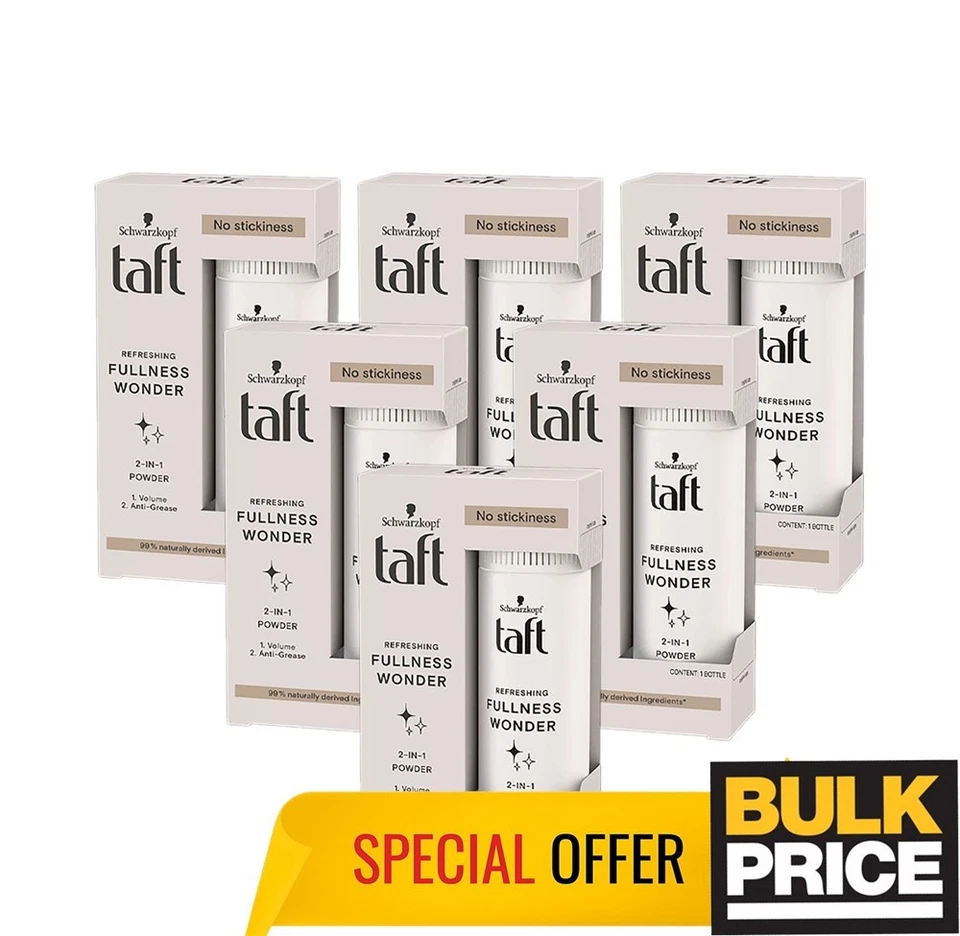 Taft Fullness Wonder Hair Volume Powder Instant Boost Hair Multiplier 10g 6-Pack - Image 3 of 4