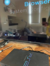 Sega Dreamcast Sega Sports Edition Black Console With Controller Cables Tested