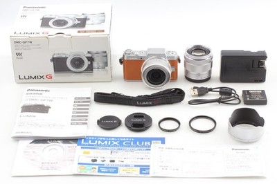 【Panasonic】DMC-GF7 + 12-32mm + 35-100mm N.MINT] Panasonic Lumix DC-GF7 Digital Camera 12-32mm 35-100mm