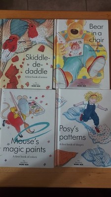 Lot of 4 Reader s Digest My Wonderful Word Box board books for toddlers and pres