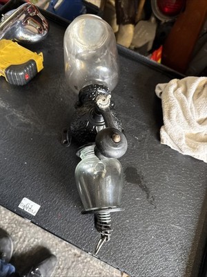 Vintage American Arcade Kristall Wand Kaffeemühle 