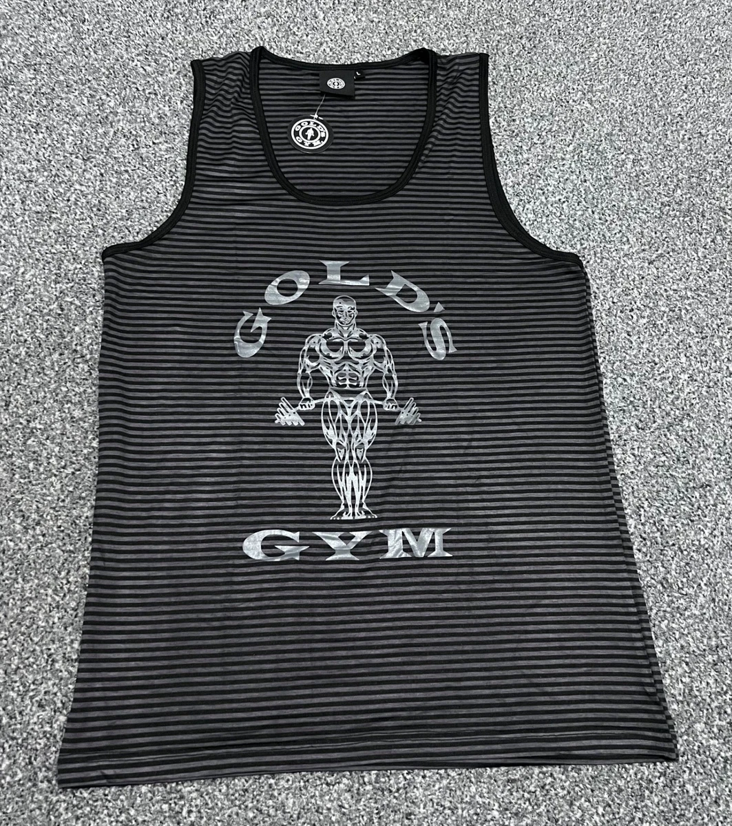 Golds Gym Gold's Gym, Muscle Joe Contrast Vest, tanktop