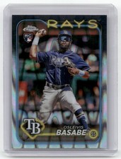 2024 Topps Chrome #41 Osleivis Basabe Raywave Refractors