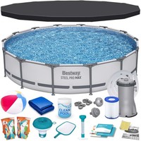 5902854514854 Basen Ogrodowy StelażOwy 427 X 84 Cm 17W1 Bestway 56595 Bestway