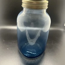 Barware: Ankyo Glass Blue Shade Cocktail Shaker