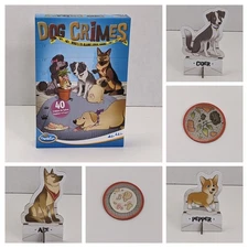 Dog Crimes Logic Game Replacement Tokens Dogs Individual Parts Pieces ThinkFun