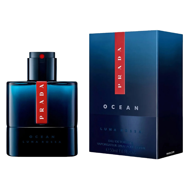 Prada Ocean Luna Rossa 50ml Eau De Toilette Spray EDT For Men For Him