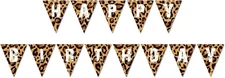 Party Decorations Happy Banner Leopard Birthday Cheetah Print Happys Birthdays