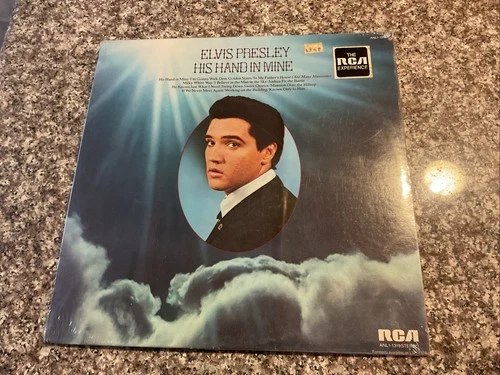 1976 ELVIS PRESLEY NEW SEALED- HIS HAND IN MINE ANL1-1319 LP RCA ( Hl)