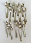 Gorham Etruscan Sterling Silver Fork & Spoon Lot (15 pcs) –11.43 oz Total Weight