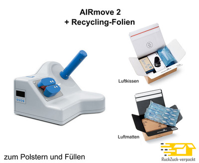 AIRmove  2 Luftkissensystem | Luftmatten Cushion | Luftkissen Void | Recycling