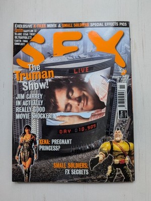 SFX Magazine November 1998 - Jim Carrey The Truman Show Cover
