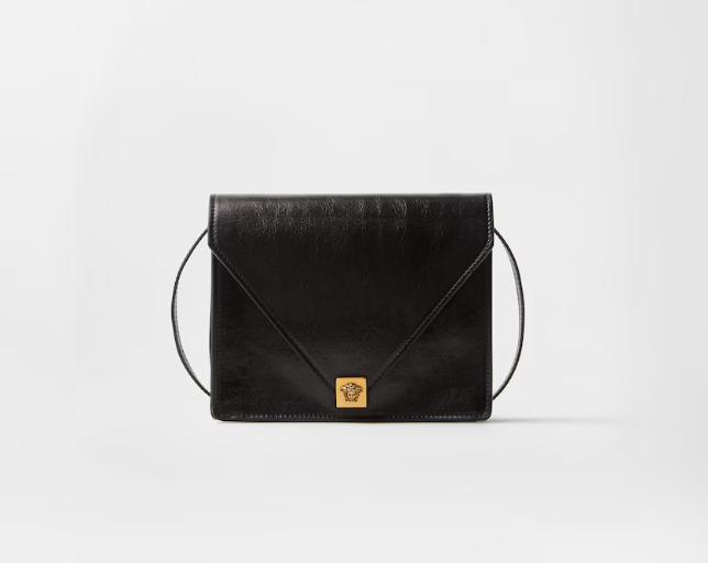 Versace Women's Severine Leather Mini Bag Black Brand NEW