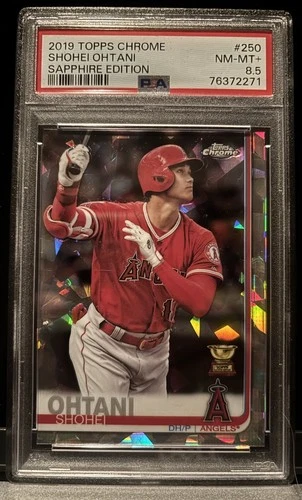 2019 Topps Chrome Sapphire Edition - Shohei Ohtani #250 PSA 8.5