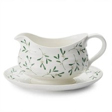 Sophie Conran Mistletoe Sauce Boat & Stand