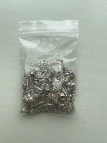 95 Grams Smelted Sterling Silver For Lost Wax Jewelry Making