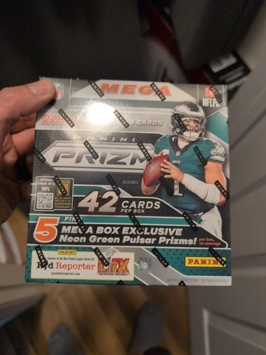 2024 Panini Prizm Football Mega Box - Pink Pulsar Prizms