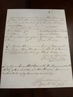 Civil War Union Brigadier General Joshua B Howell Signed Document Fort Wagner SC